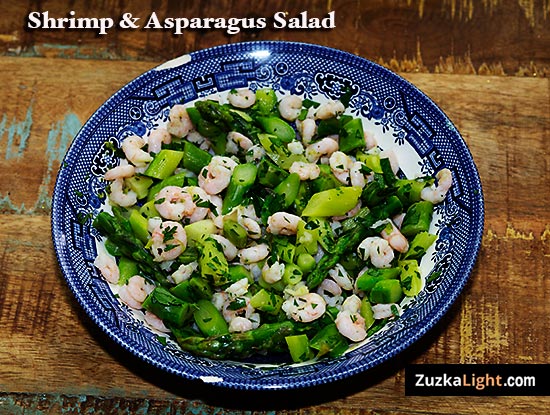 Shrimp and Asparagus Salad
